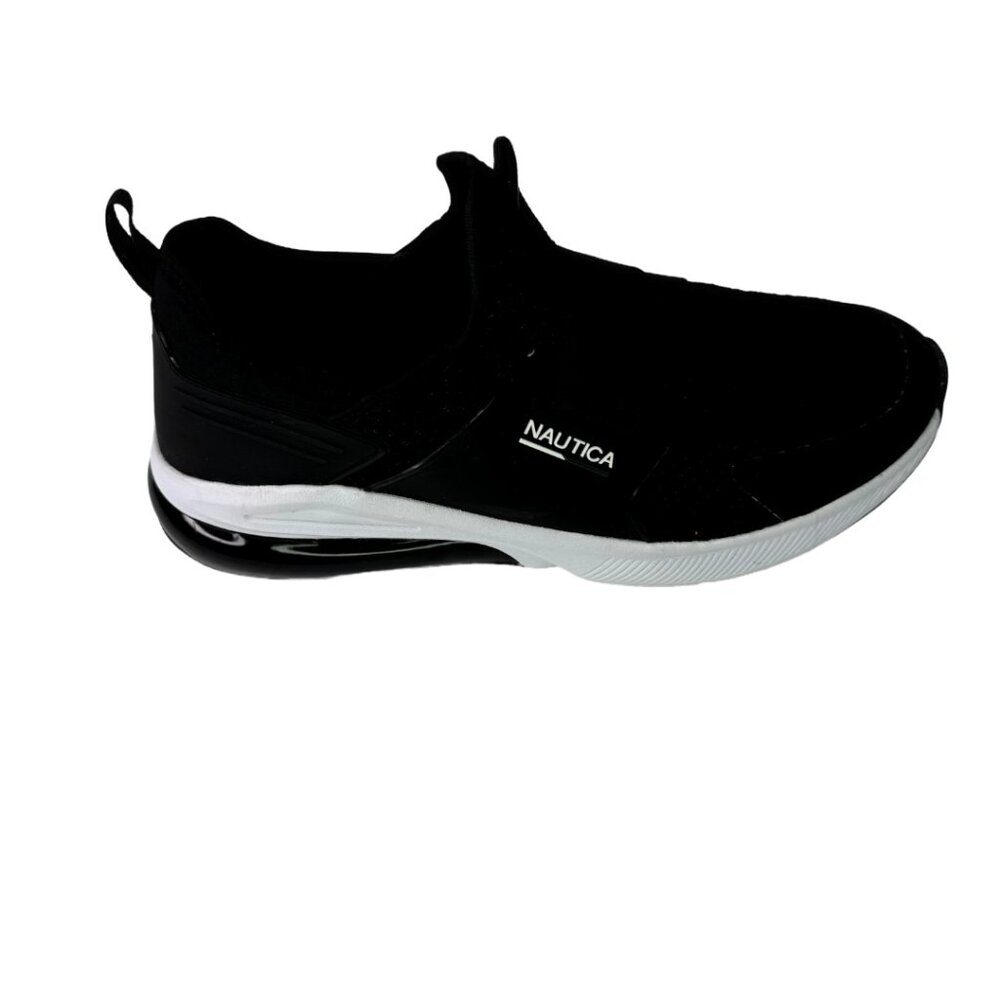 Men's Nautica Black & White Sneakers Size::13 - Picture 3 of 6